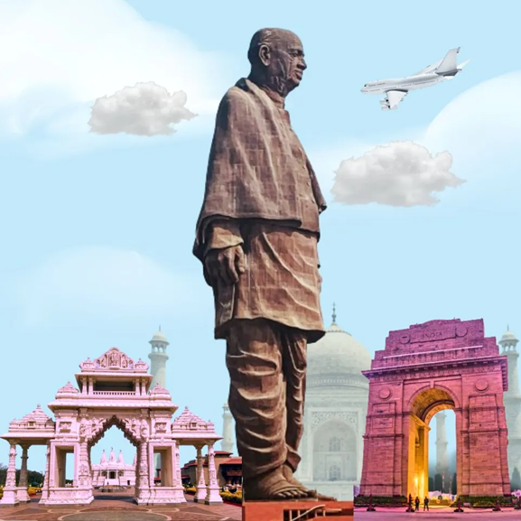 Group of travelers enjoying a tour